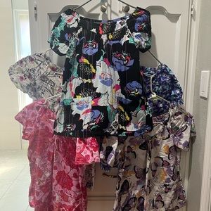 Koi Lot of 5 Xsmall scrub tops